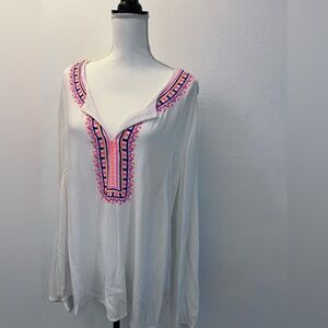 Lily Pulitzer Boho Style Top, Size XL
